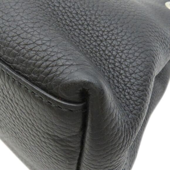 Gucci Shoulder Bag Soho Chain Tote Black Leather Interlocking G Tassel - Picture 4 of 6